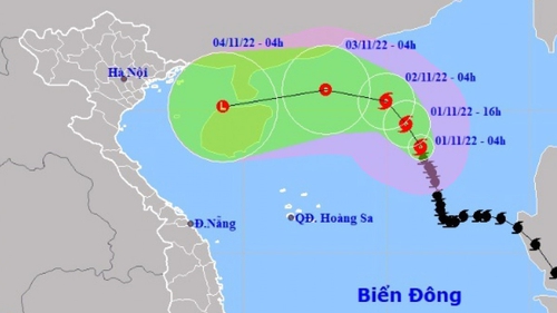 Bão số 7 ít có khả năng ảnh hưởng trực tiếp đến đất liền nước ta