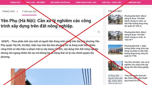 Cảnh báo một số trang web, fanpage giả mạo cơ quan của Bộ Giáo dục và Đào tạo