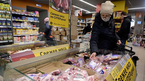 Nga điều chỉnh dự báo kinh tế cho năm 2022