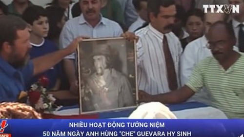 VIDEO: Cuba tưởng niệm 50 năm ngày anh hùng 'Che' Guevara hy sinh