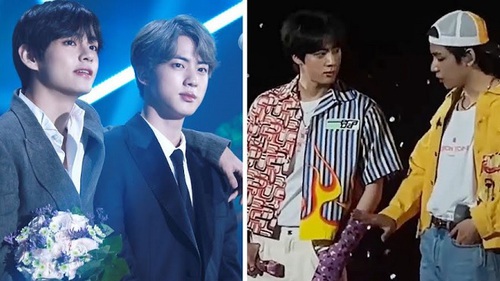Video: V BTS quan tâm Jin tỉ mỉ thế này