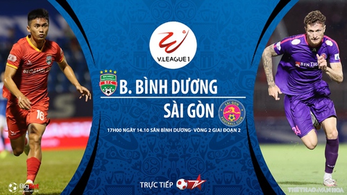 Soi kèo nhà cái Bình Dương vs Sài Gòn. Trực tiếp bóng đá Việt Nam