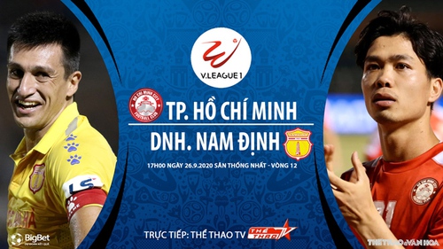 VIDEO: Soi kèo bóng đá TPHCM vs Nam Định. Trực tiếp bóng đá V-League 2020