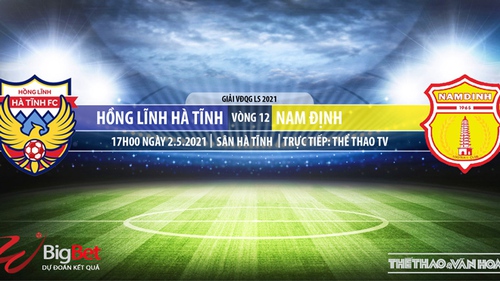 Soi kèo nhà cái Hà Tĩnh vs Nam Định. TTTV. Trực tiếp bóng đá Việt Nam hôm nay