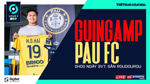 Soi kèo nhà cái Guingamp vs Pau FC. Nhận định, dự đoán bóng đá Ligue 2 (0h00, 31/7)