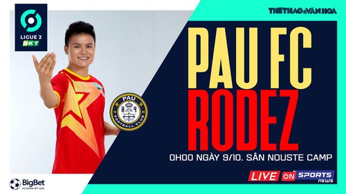 Soi kèo nhà cái Pau FC vs Rodez. Nhận định, dự đoán bóng đá Ligue 2 (0h00, 9/10)