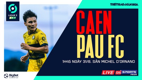 Soi kèo nhà cái Caen vs Pau FC. Nhận định, dự đoán bóng đá Ligue 2 (1h45, 31/8)