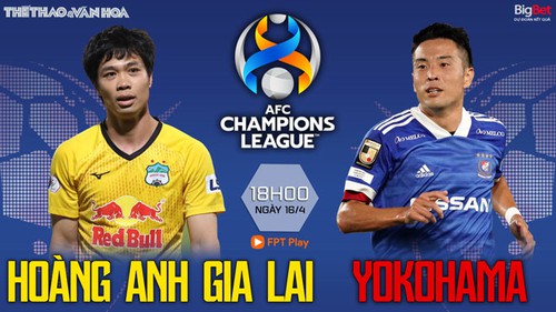 VIDEO HAGL vs Yokohama: Trực tiếp bóng đá cúp C1 châu Á hôm nay