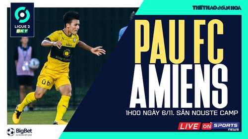 Soi kèo nhà cái Pau FC vs Amiens. Nhận định, dự đoán bóng đá Ligue 2 (1h00, 6/11)