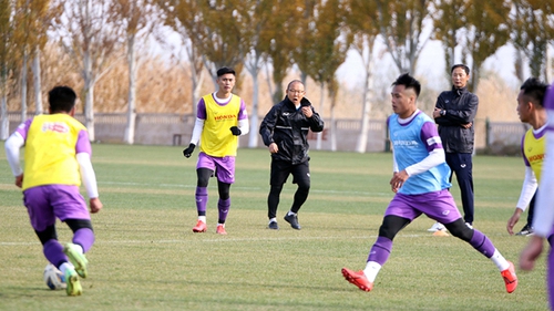 U23 Việt Nam vs U23 Myanmar: HLV Park Hang Seo 'nắn' học trò
