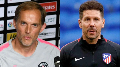 Simeone đối đầu Tuchel: Những phong cách đối lập trên ghế chỉ đạo