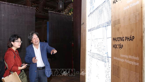 Hà Nội: Khai mạc trưng bày 'Chu Văn An - Thượng tường Sơn Đẩu'