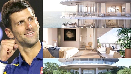 Djokovic tận hưởng cuộc sống xa hoa