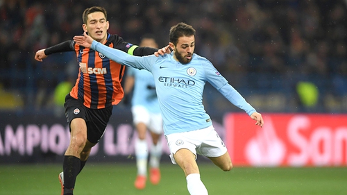 Man City vs Shakhtar: Bernardo Silva sẽ giúp Man City vơi nỗi nhớ De Bruyne