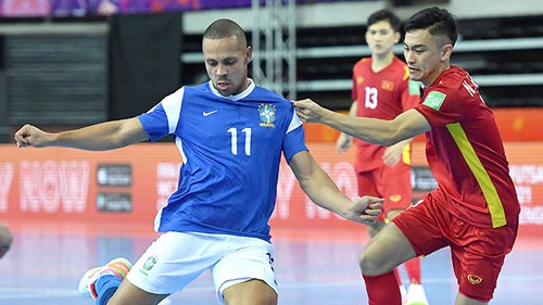 Futsal Việt Nam thua đậm Brazil là bình thường!