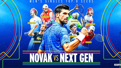 Cuộc đua vô địch US Open 2021: NextGen và sứ mệnh lật đổ