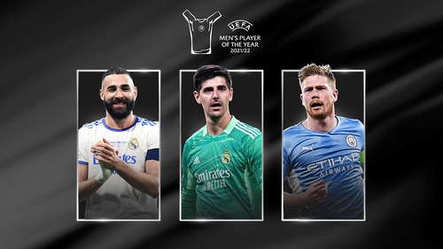 Cầu thủ hay nhất UEFA gọi tên Benzema?