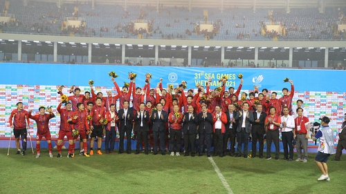 U23 Việt Nam vô địch, CĐV vỡ òa cảm xúc