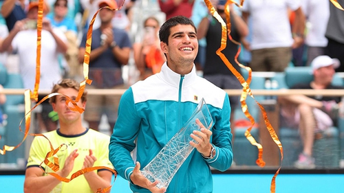 Carlos Alcaraz vô địch Miami Masters 2022: Ngôi sao Gen Z của làng banh nỉ