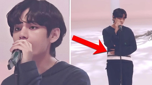 Fan ‘mắt cú vọ’ phát hiện ra V không ổn khi BTS trình diễn ở Nhật Bản