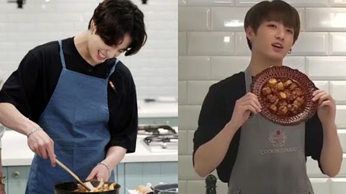 Kỹ năng nấu ăn của Jungkook BTS đã được cải thiện rất nhiều
