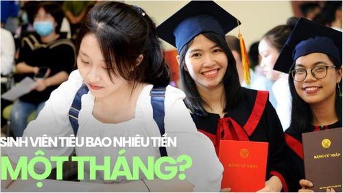 Sinh viên tiêu bao nhiêu tiền 1 tháng là đủ: 2 triệu hay 10 triệu?