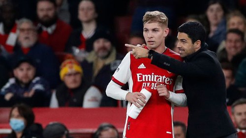 Arsenal: Smith Rowe chưa đáp ứng được yêu cầu của Arteta