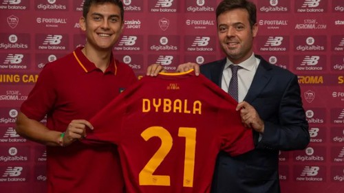 Đội hình Roma với Dybala và 2 chữ ký mới