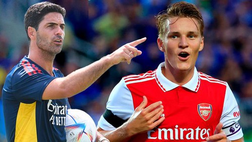 Điều Arteta mong muốn từ "thủ lĩnh" Odegaard