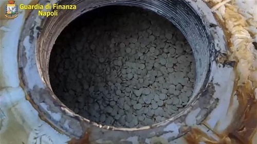 Italy thu giữ lượng ma túy tổng hợp lớn nhất thế giới