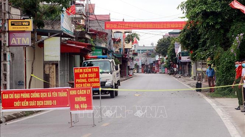 Dịch Covid-19: Tập trung kiểm soát ổ dịch mới tại huyện Ý Yên, Nam Định