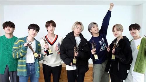 BTS lọt Top 10 nhóm nhạc hàng đầu mọi thời đại