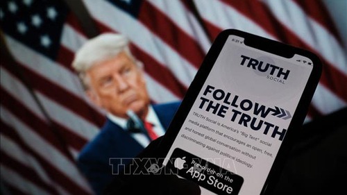 Mạng xã hội của cựu Tổng thống Mỹ D.Trump có mặt trên cửa hàng ứng dụng Apple