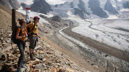 Sông băng trên dãy Alps đang dần biến mất