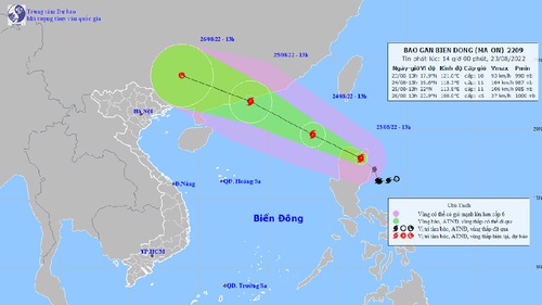 Cả ba miền đón mưa dông do ảnh hưởng của bão Ma-on