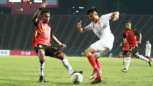 VIDEO U22 Timor Leste 0-4 U22 Việt Nam: Việt Nam sớm vào Bán kết