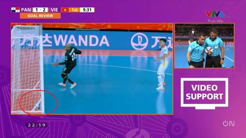 ĐÁNG TIẾC: ĐT Futsal Việt Nam mất một bàn thắng