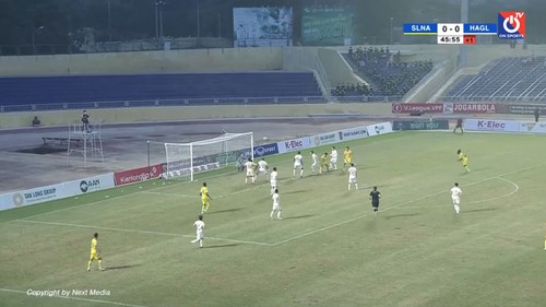 Video bàn thắng SLNA 2-0 HAGL, vòng 3 V-League 2022