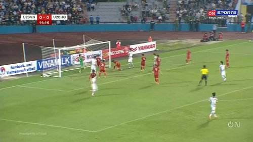 Video bàn thắng U23 Việt Nam 1-1 U20 Hàn Quốc