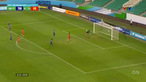 Xem bàn thắng ngay từ giây 18 của Phan Tuấn Tài vào lưới U23 Thái Lan