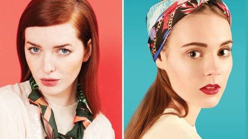 18 cách biến hoá với chiếc khăn vuông mỏng khiến bạn thực sự bất ngờ