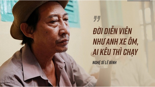 Nghệ sĩ Lê Bình đã thôi rong ruổi một kiếp người