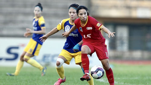 Đương kim vô địch bứt phá tại giải bóng đá nữ VĐQG