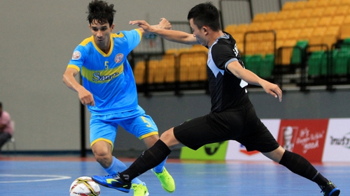 Sanna Khánh Hòa 'vùi dập' đội bóng Lào giải futsal CLB Đông Nam Á 2017