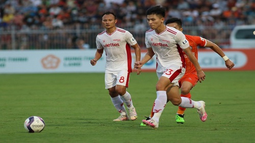 VIDEO bàn thắng Bình Định 0-1 Viettel: 'Phả hơi nóng' về phía HAGL