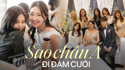 Sao châu Á đi đám cưới: SNSD - BLACKPINK giản dị tránh chiếm sự chú ý, vợ chồng Hyun Bin và Son Ye Jin ứng xử cực tinh tế