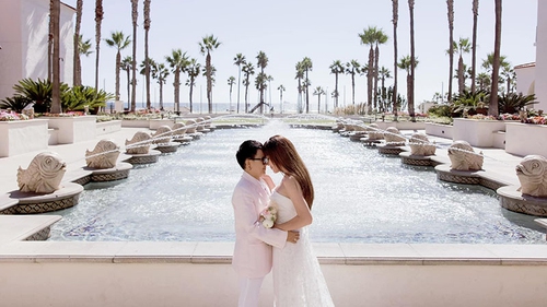 Thanh Hà và Phương Uyên làm đám cưới tại Mỹ