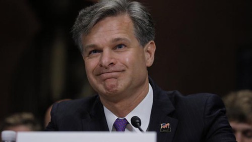 Luật sư 50 tuổi Christopher Wray chính thức trở thành Tân Giám đốc FBI