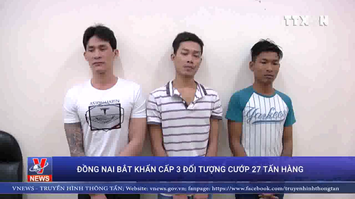 VIDEO: Triệt phá băng cướp dùng vũ khí cướp 27 tấn hàng