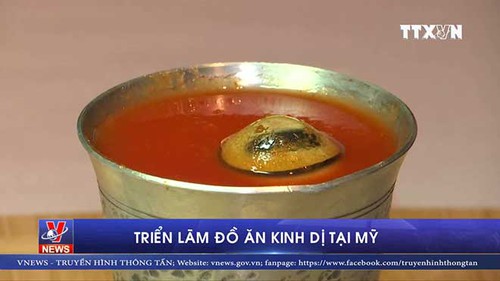 Triển lãm đồ ăn kinh dị tại Mỹ